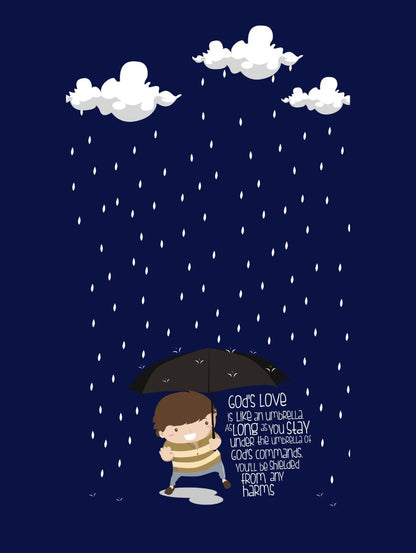 God's love is like umbrella